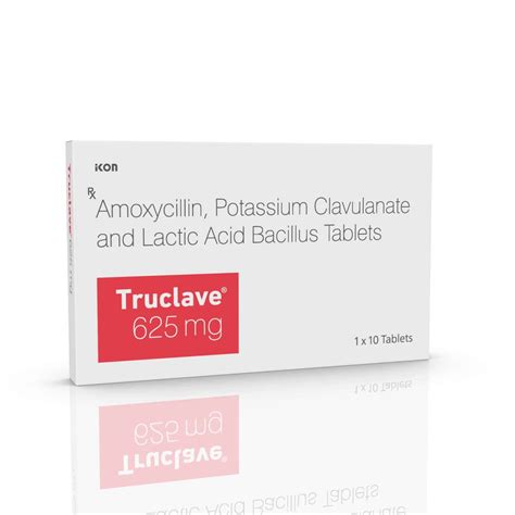 Buy TRUCLAVE 625 MG TABLETS (1 X 6) ALU - ALU Online & Get Upto 60% OFF ...