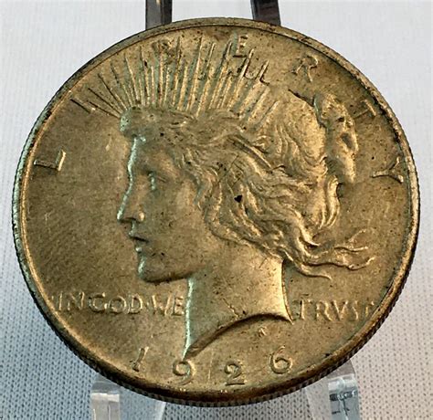 Lot - 1926 US $1 Peace Silver Dollar