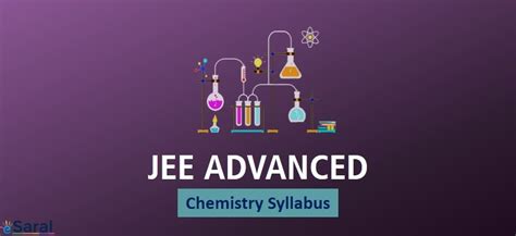 JEE Advanced Chemistry Syllabus
