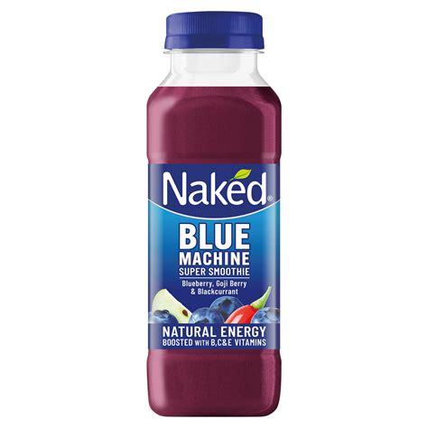 Naked Blue Machine Super Smoothie Blueberry, Goji Berry & Blackcurrant ...
