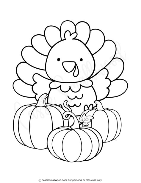 Turkey Coloring Example