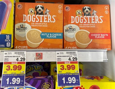 Dogsters Ice Cream Style Dog Treats ONLY $1.99! - Kroger Krazy