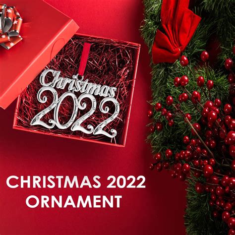 Buy Klikel Christmas Ornament 2022 - Keepsake Dated 2022 Christmas ...