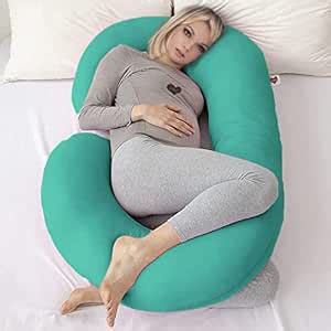 COOZLY C Shaped Pregnancy Pillow | Maternity Pillow|100% Cotton ...