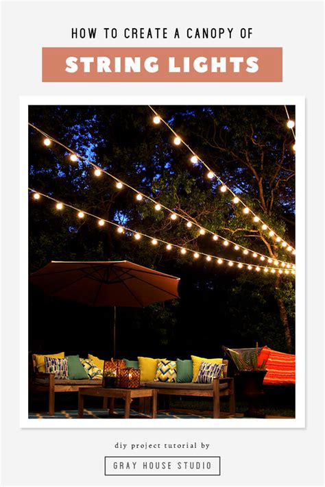 Image result for Canopy String Lights