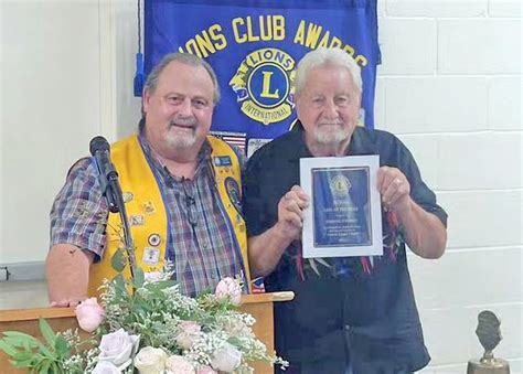 Ceres Lions Club doles out year end honors - Ceres Courier
