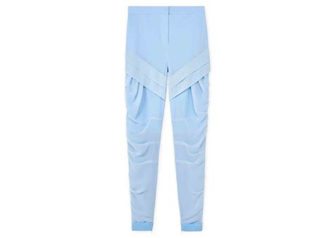 Loewe Silk Pleated Trousers Sky Blue Price in India | Culture Circle