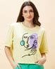 Buy Yellow Tshirts for Women by GLOBUS Online | Ajio.com