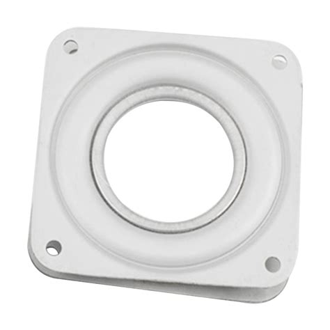 Buy 3 Inch Plates Display Stand Home White Desk Furniture Turntable ...