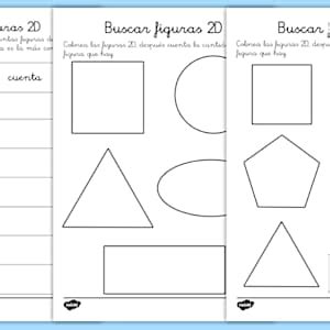 Ficha de actividad: Búsqueda de figuras planas
