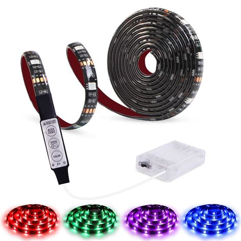Buy Abtong Led Strip Lights Battery Powered abtong RGB Led Lights Strip ...