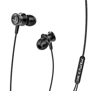 boAt BassHeads 152 Wired Earphones with Dual Tone Braided Cable, in ...