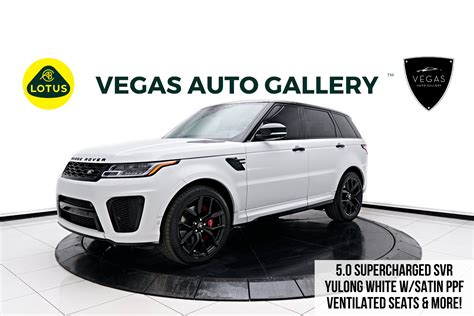 Used 2022 Land Rover Range Rover Sport SVR For Sale (Sold) | Lotus Las ...