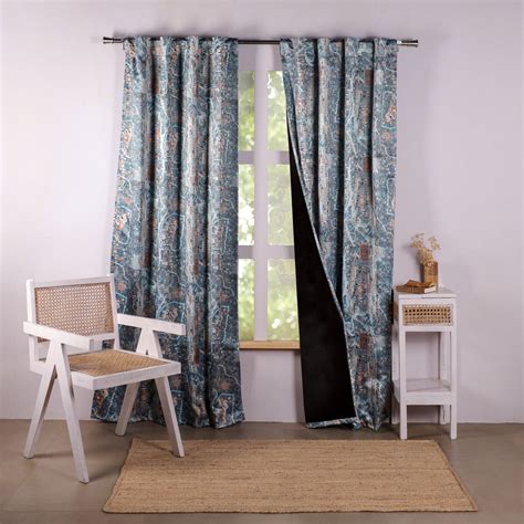 Buy Printed Blackout Curtains - Starting @ ₹618 | HomeMonde