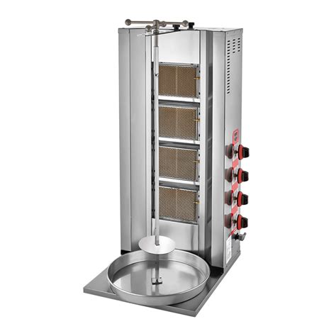 Remta D08 Doner Kebab Cooker, 4 Radiant, LPG