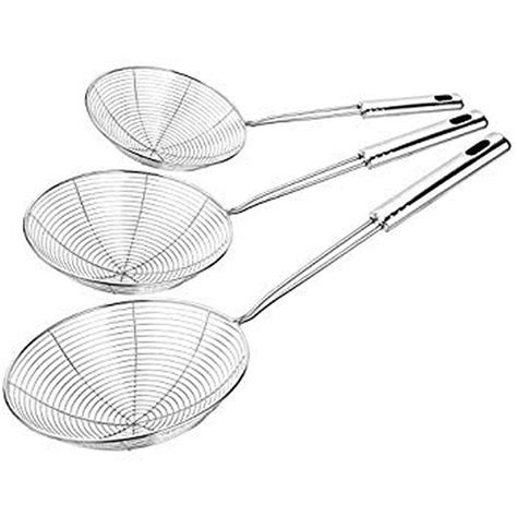 BHATI Stainless Steel Puri Strainer | Poori Jhara | Deep Fry Jara Mesh ...