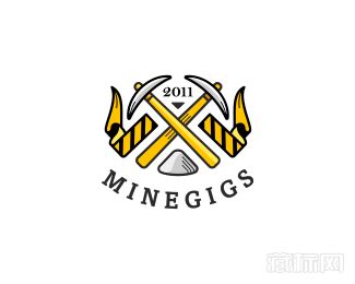 Minegigs采矿公司logo - LOGO站