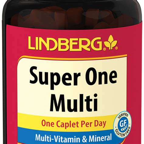 Super One Multi, 180 Coated Caplets - Lindberg