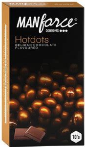MANFORCE HAZELNUT&CHOCOLATE FLAVOUR_10PACK Condom (Set Of 1,Sheets 10 ...