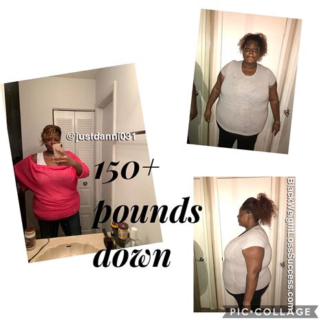 Danyelle lost 310 pounds - Black Weight Loss Success