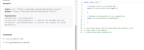 Encode and Decode Tinyurl 的图像结果