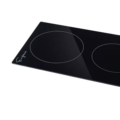 Empava Electric Stove with Dual Elements 12-in 2 Burners Smooth Surface ...
