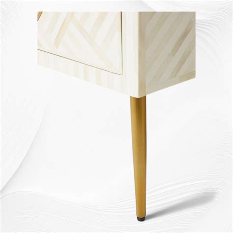 Optical Inlay Coffee Table White | White Bone Inlay Coffee Table ...