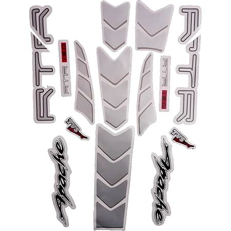 Motorcycle Bike Fancy Stickers & Decals Kit Stickers for Apache RTR 180 ...