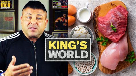 King's World: How To Perfect Offseason Vs Contest Prep Bodybuilding Diets