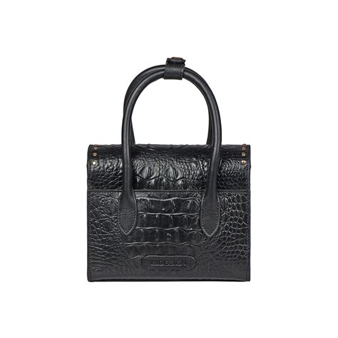 Buy Black Punk 01 Satchel Online - Hidesign