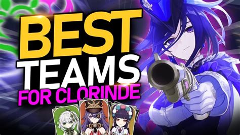 Top 4 Best Options For Clorinde Team Comp In Genshin Impact