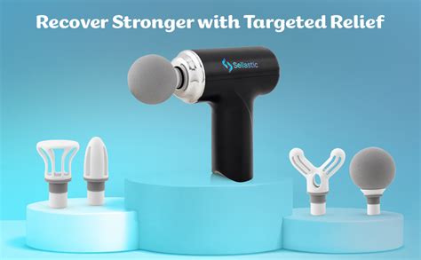 SELLASTIC Forge Gun Massager for Body Pain | Mini Body Massage Gun for ...