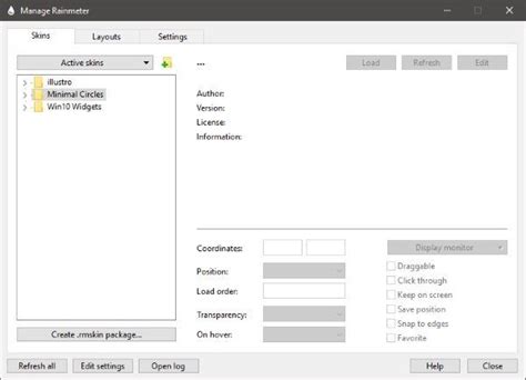 Rainmeter Widgets 的图像结果