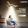 Buy LONGWAY Luminair Max 1200 mm BLDC Ceiling Fan with Remote Control ...