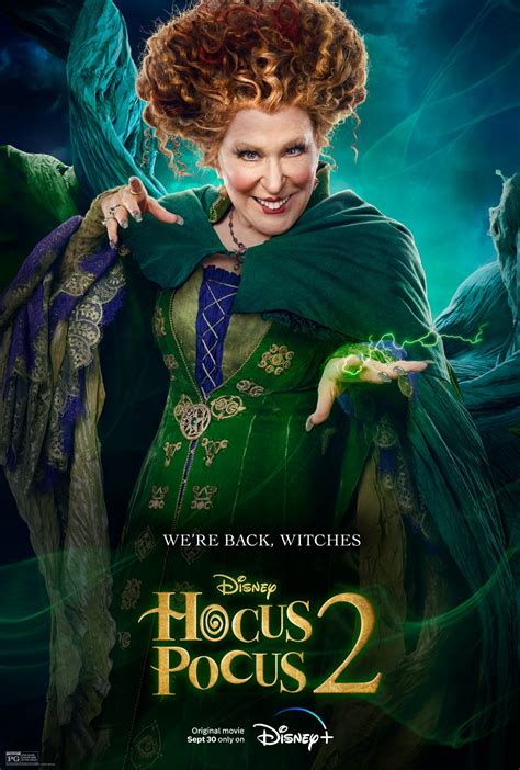 Hocus Pocus 2 Character Posters Show Sanderson Sisters' New Look