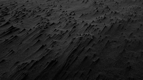 Download wallpaper 3840x2160 sand, black, beach, texture, karekare, new ...