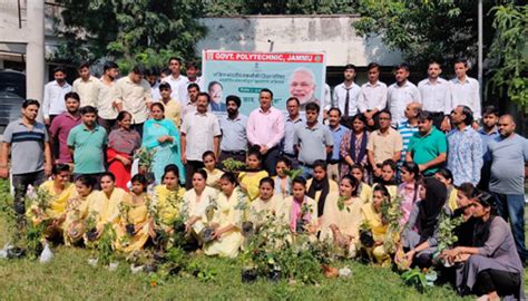 Tree Plantation Drive | Government Polytechnic Jammu, J&K - India
