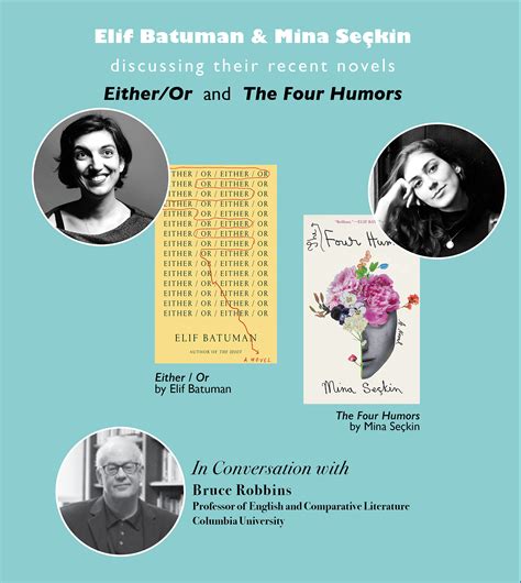Elif Batuman & Mina Seçkin Book Panel | Sakıp Sabancı Center for ...