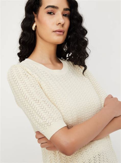 Buy Women Textured Knit Top Online at just Rs. 899.0 - 1000013944377 ...