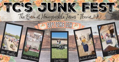 TCs Junk Fest - Fall at the Farm, The Barn at Honeysuckle Farms, Iberia ...