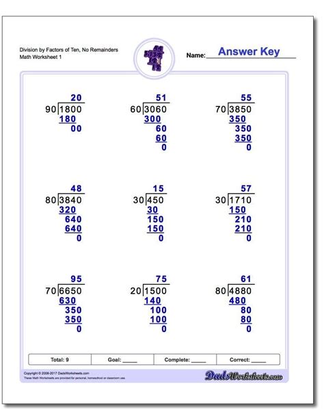 Image result for 5th Grade Math Worksheets Printable Long Division