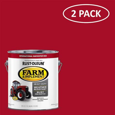 Rust-Oleum Gloss International Harvester Red Exterior Oil-based ...