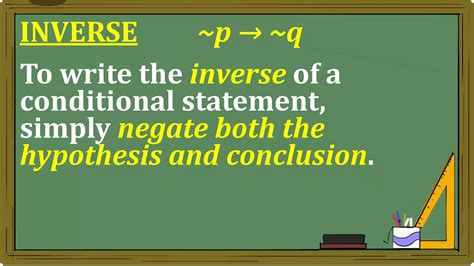 Determining the Inverse, Converse, and Contrapositive of an If-then ...