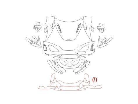 Purchase the patterns for body and interior protection of McLaren