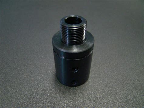 10 22 Extractor 10/22 Thread Adapter Black - 1/2-28 To 1/2x28, Made In ...
