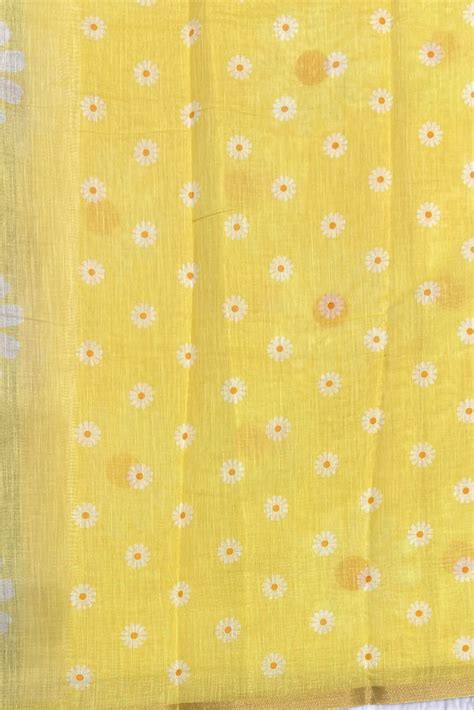 Premium Linen Cotton |Lemon Yello |MBLC21 – Manju Boutique