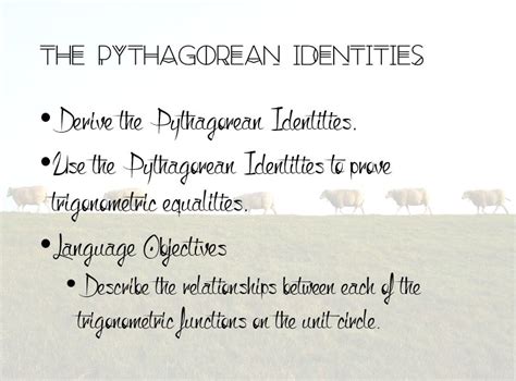 Image result for Using Pythagorean Identities