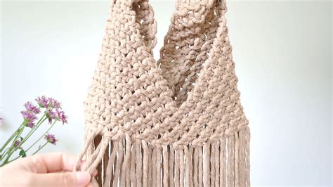 Macrame Bag Tutorial DIY 的图像结果