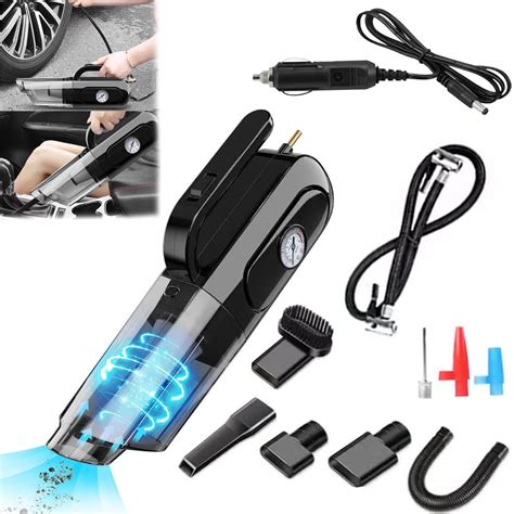 SELLERFLOR 3 in 1 Handheld Vacuum for Car, Measurable Tire Pressure ...