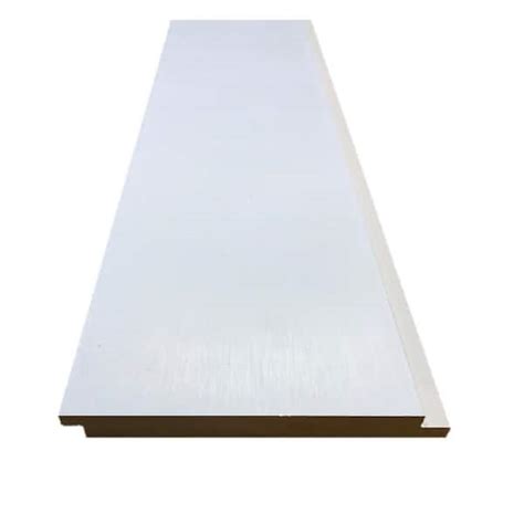 Buy 0.375 in. x 6.000 in. x 8 ft. Primed MDF Shiplap Interior Siding 10 ...